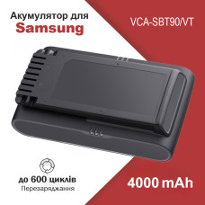 Акумулятор для пилососу Samsung VCA-SBT90/VT, батарея 21.9 V